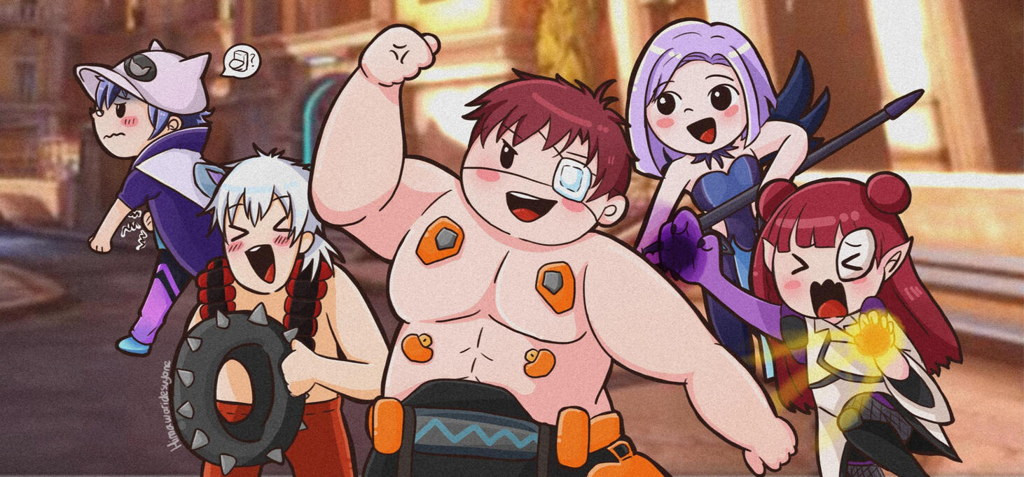 Chibi - Half & Full Body - Background